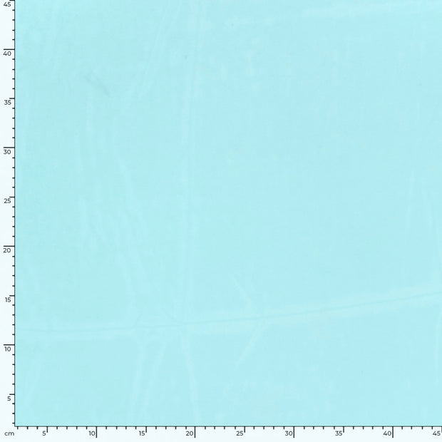 Chiffon fabrik Uni Turquoise