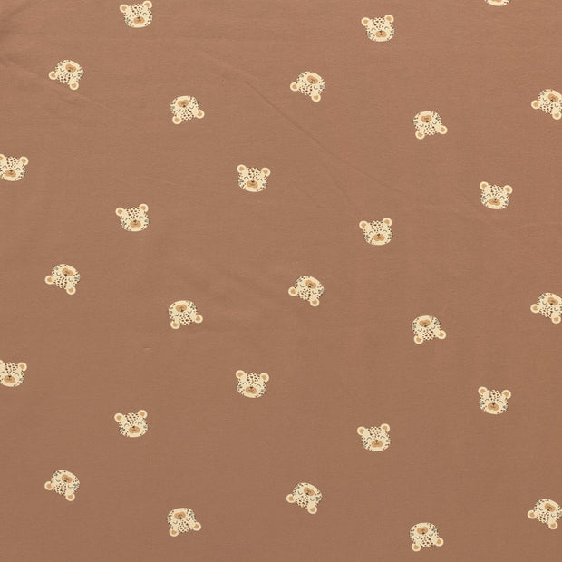 Jersey fabric Camel soft 