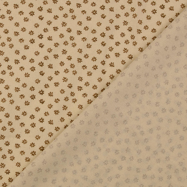 Cretonne fabric Flowers 
