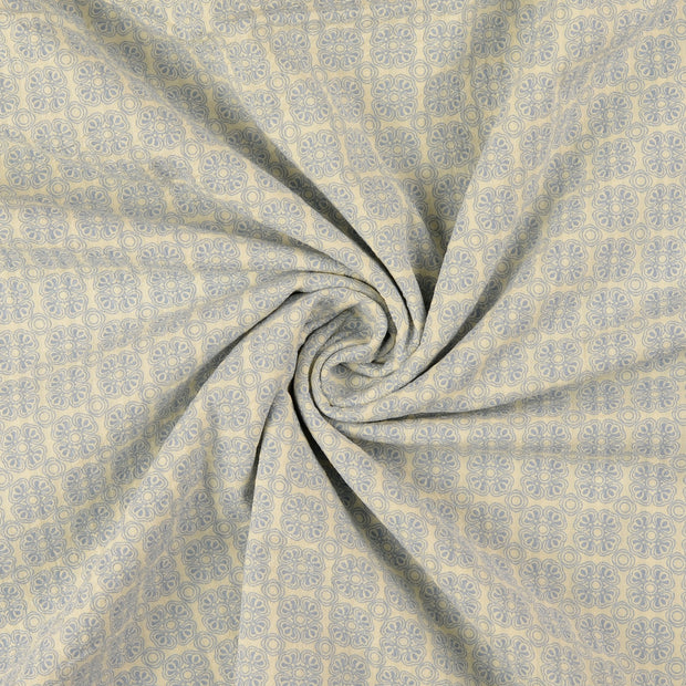Seersucker fabric Baby Blue 
