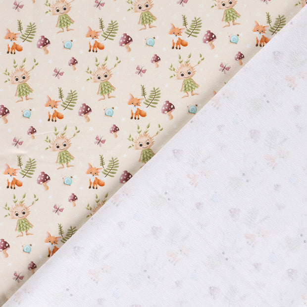  fabric discharge printed 