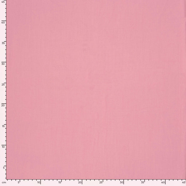 Viscose Poplin fabric Unicolour Pink