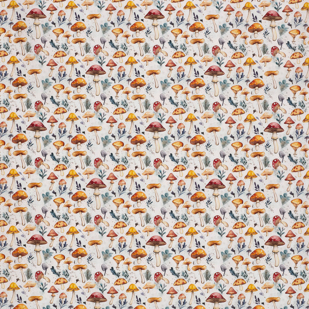 Cotton Poplin fabric Off White 