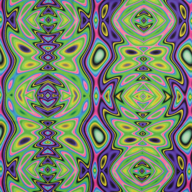 Polyester Jersey tela Multicolor 