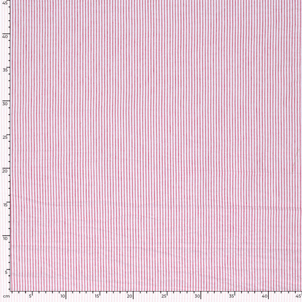  fabric Stripes Fuchsia