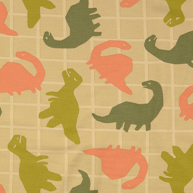  fabric Dinosaurs Multicolor