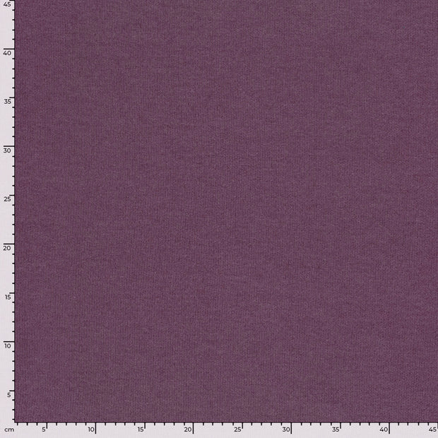 Heavy Knit stof Melange Fuchsia