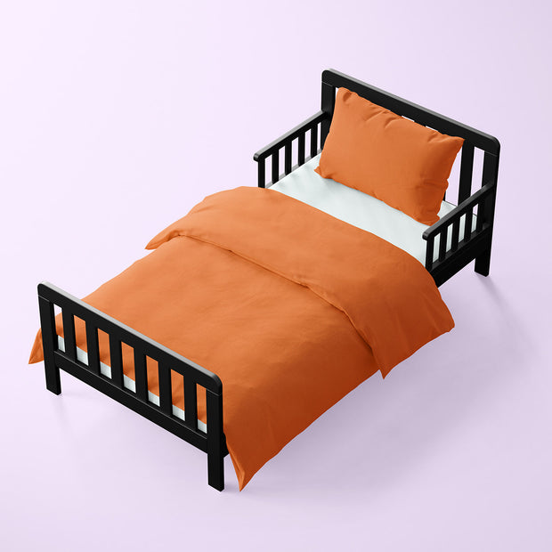 Cretonne fabric Unicolour Orange
