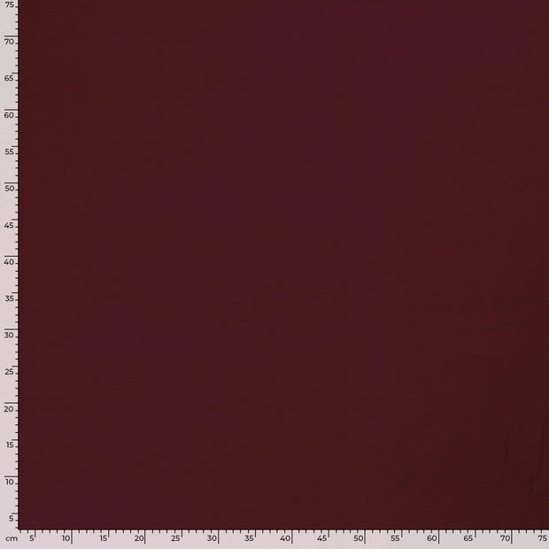 Jersey tissu Unicolore Rouge Cerise
