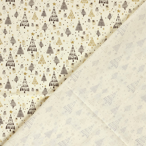 Cotton Poplin fabric Christmas 
