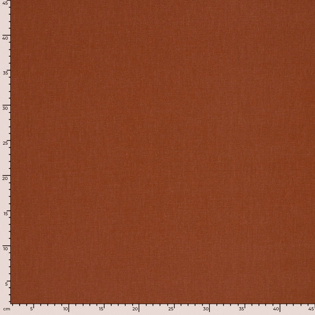Linen Look fabric Unicolour Old Pink