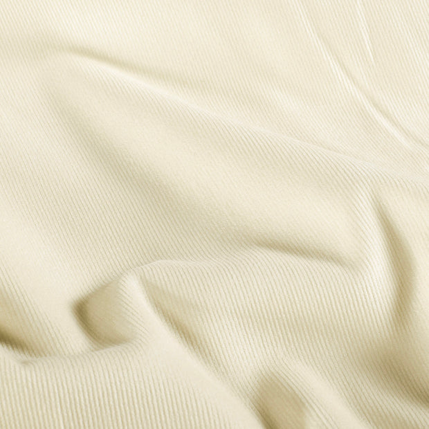 Babycord 21w fabric Unicolour Ivory