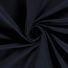 French Terry brushed Unicolour Navy