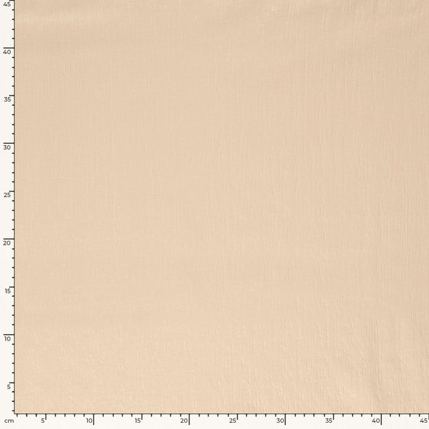 Knitted tissu Unicolore Beige
