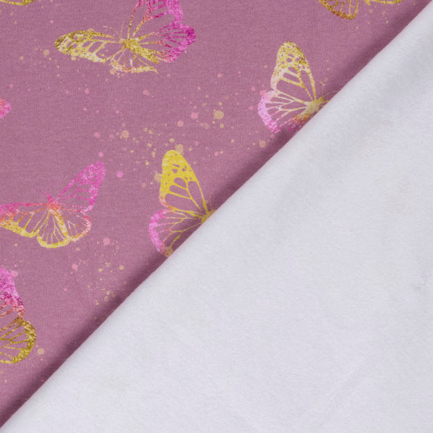 Jogging fabric Butterflies digital printed 