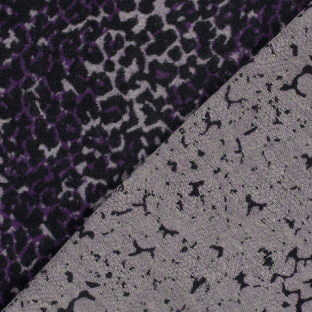 Jacquard fabric Leopards 