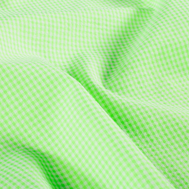 Cotton Poplin fabric Unicolour Neon Green