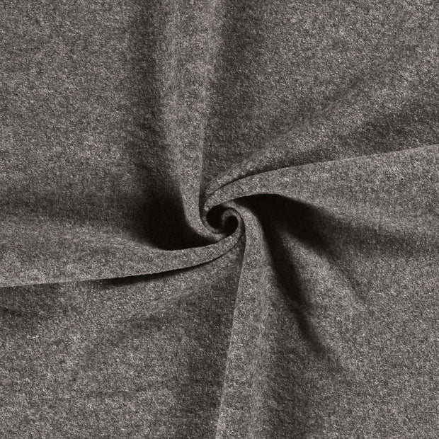 Chiffon en laine tissu Gris 