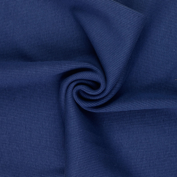 Heavy Knit fabrik Marine 