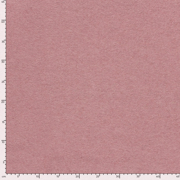 Wool Boucle fabric Unicolour Light Mauve