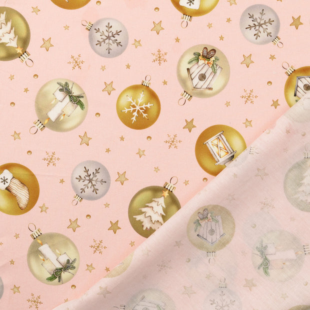 Cotton Poplin fabric Light Pink 
