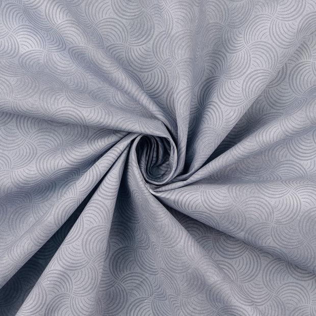 Cotton Poplin fabric Light Grey 