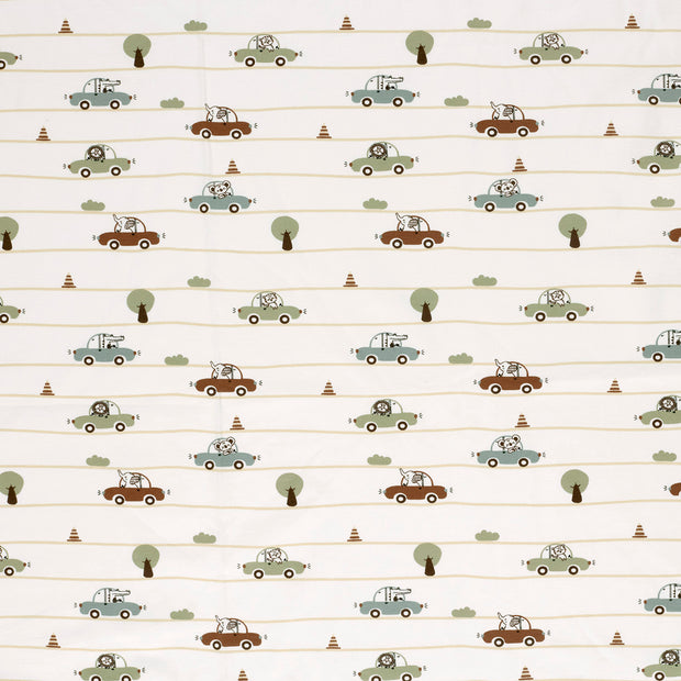Jersey fabric Off White soft 