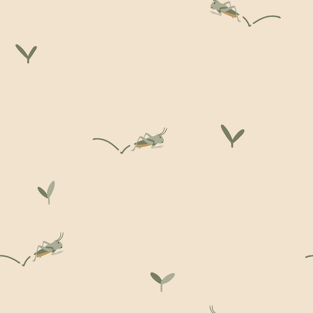 Jersey fabric Animals Beige