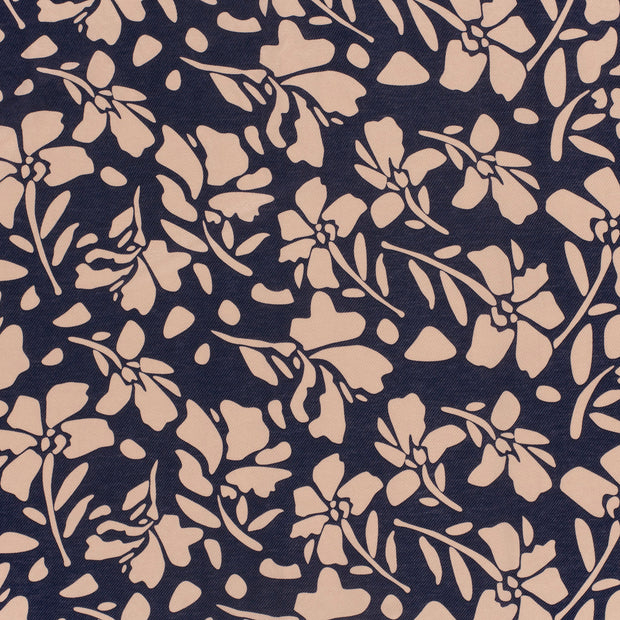 Twill fabric Navy 