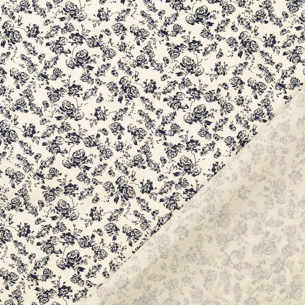  fabric Roses printed 