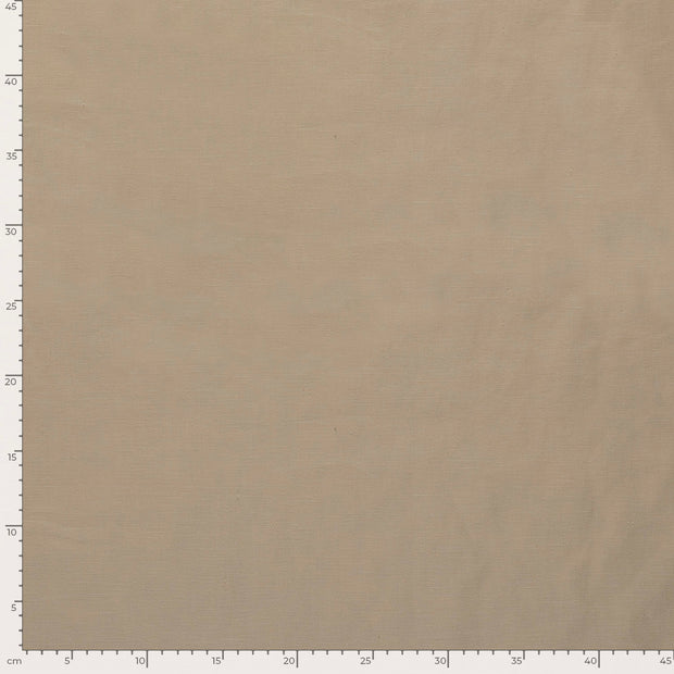 Linen fabric Unicolour Beige
