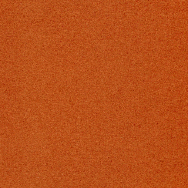 Walkloden fabrik Orange matt 