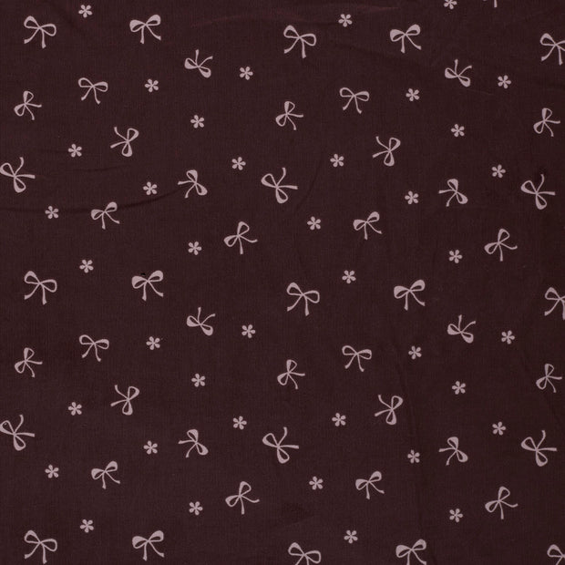 Babycord 21w fabric Bordeaux matte 