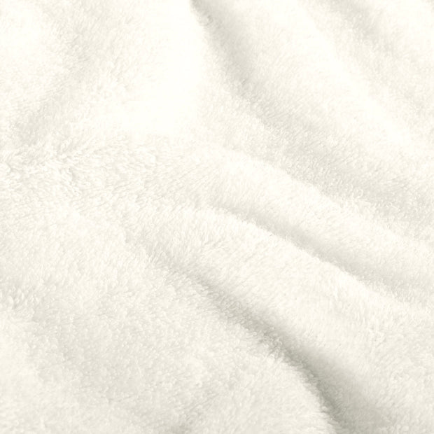 Terry Towelling fabric Unicolour Off White
