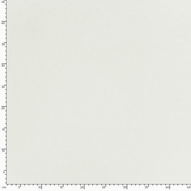 Chiffon fabric Unicolour Ivory