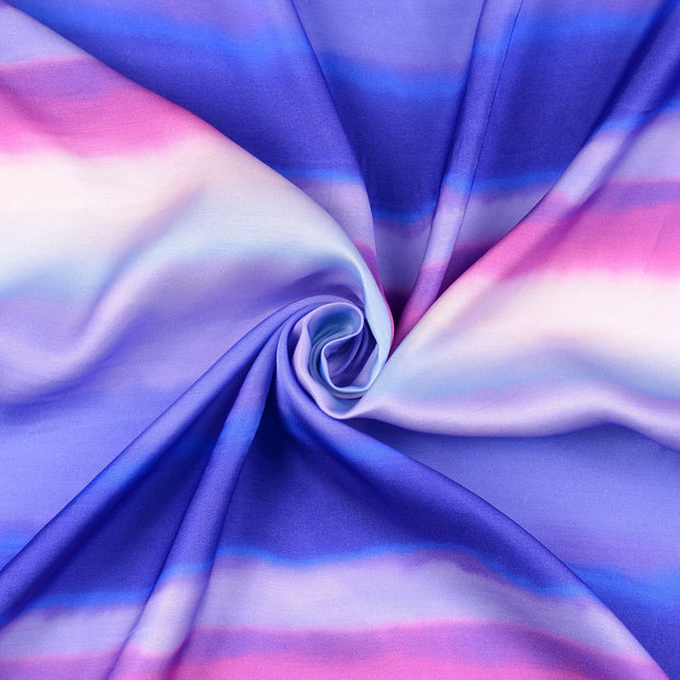 Viscose Satin fabric Multicolor 