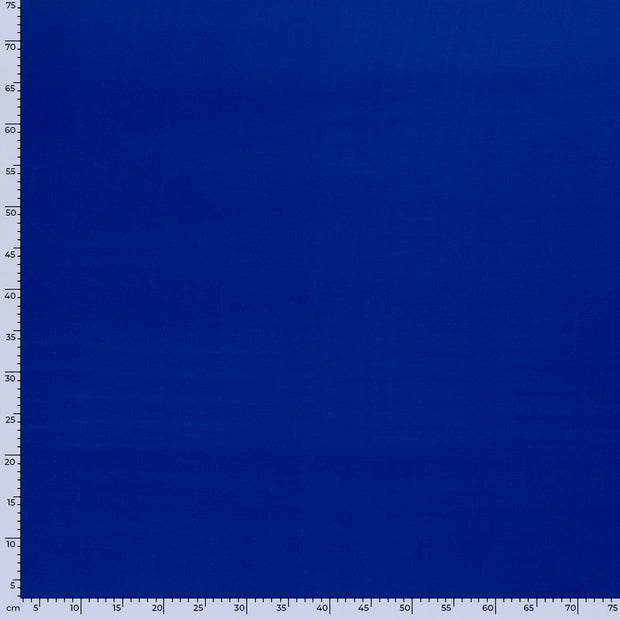 Viscose Satin fabric Unicolour Cobalt