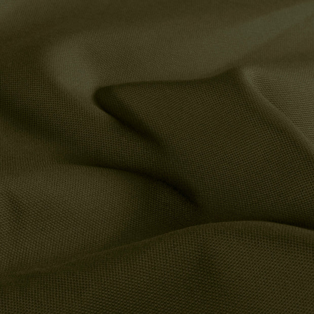 Canvas fabric Unicolour Khaki Green