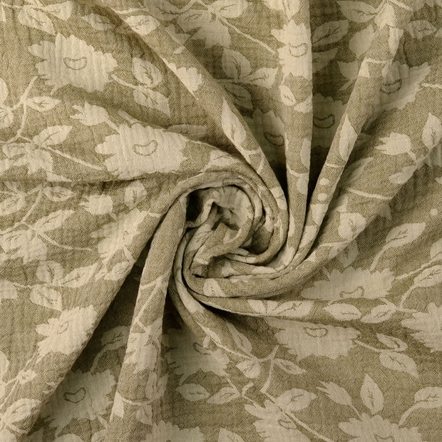 Muslin fabric Green 