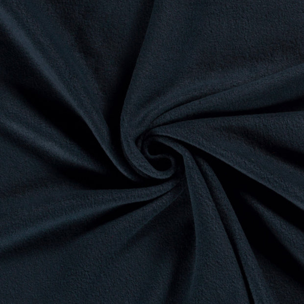 Polar Fleece fabric Unicolour Navy