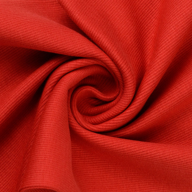 Heavy Knit fabric Red 
