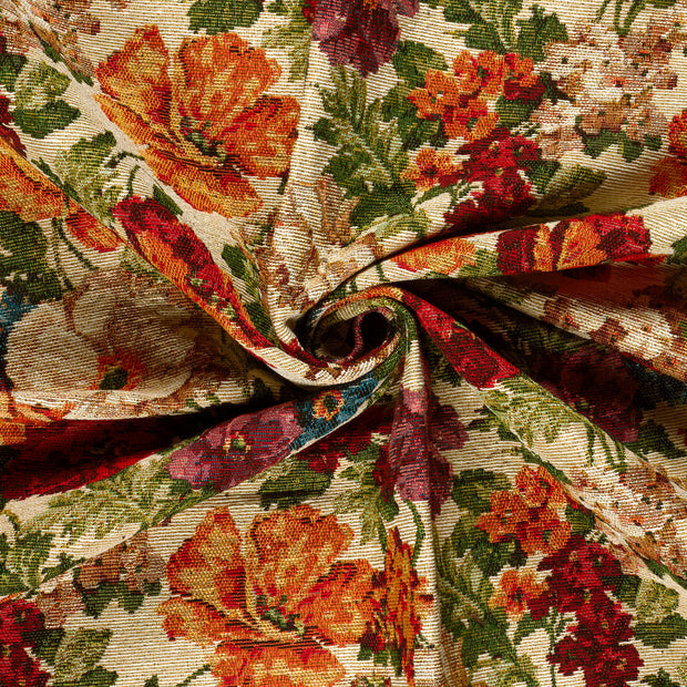 Jacquard fabric Beige jacquard 