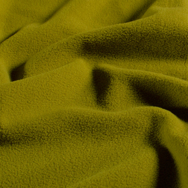 Fleece fabrik Uni Grün