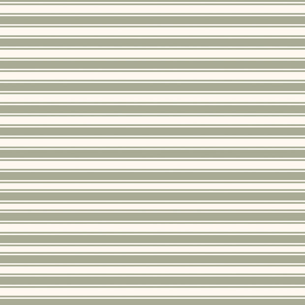 Jersey fabric Stripes Olive Green