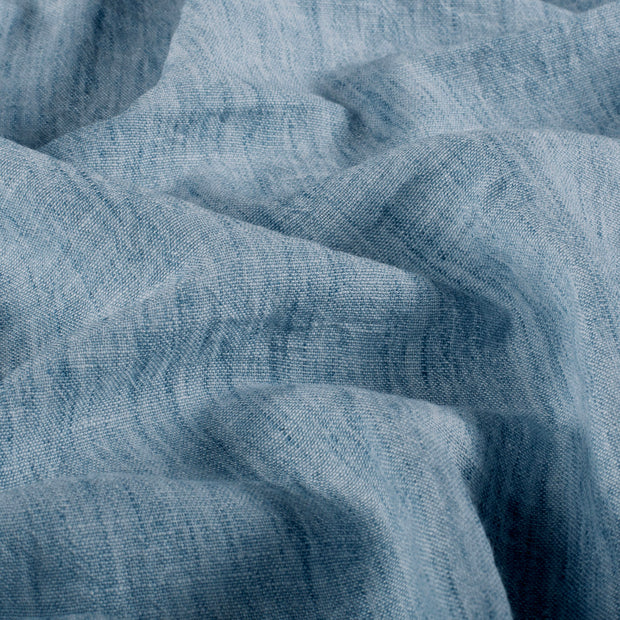Woven Polyester fabric Unicolour Indigo