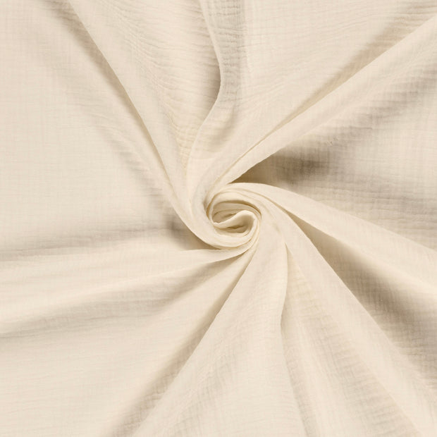 Muslin fabric Ivory 