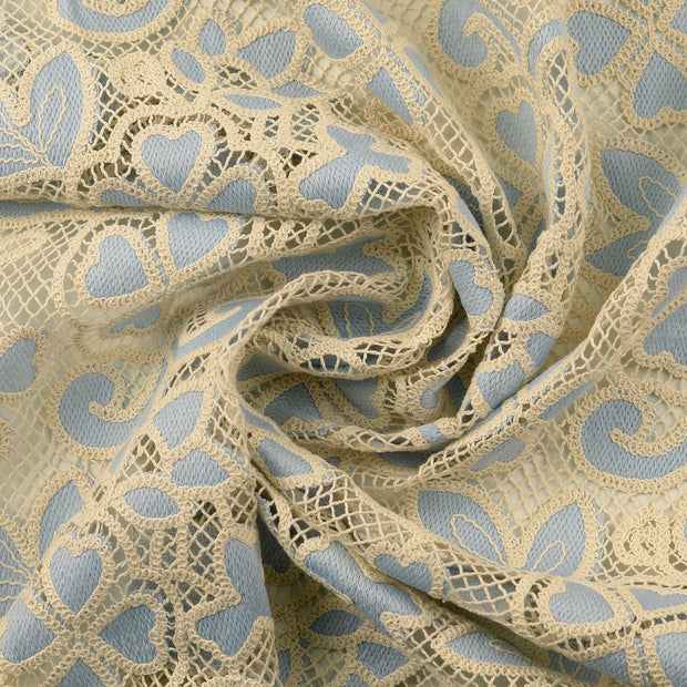 Lace fabric Sky Blue 