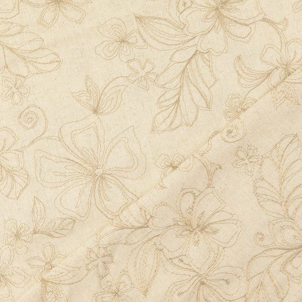 Lace fabric Beige 