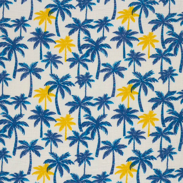 Muslin fabric Off White matte 