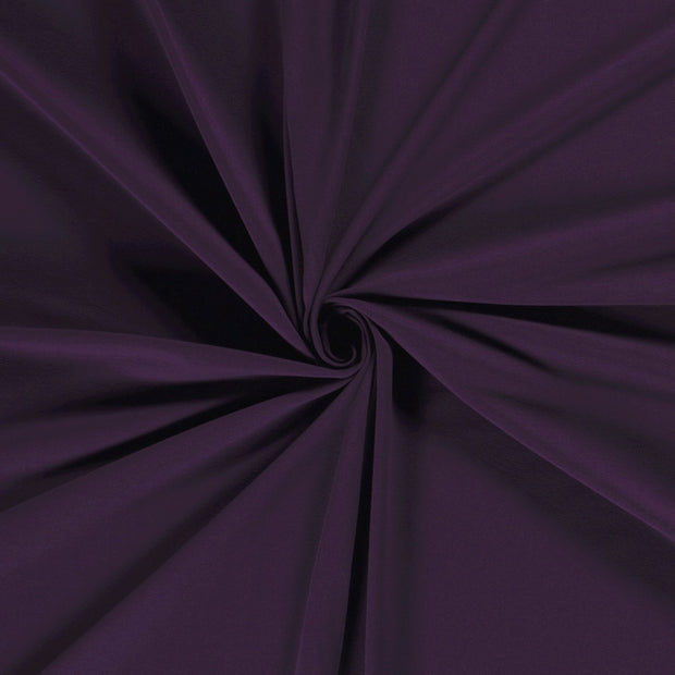 Jersey fabric Aubergine 
